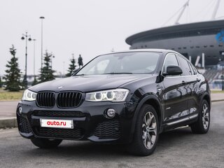 2014 BMW X4 28i I (F26), чёрный, 1850000 рублей, вид 4