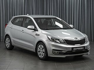 2017 Kia Rio III Рестайлинг, серебристый, 964000 рублей, вид 1