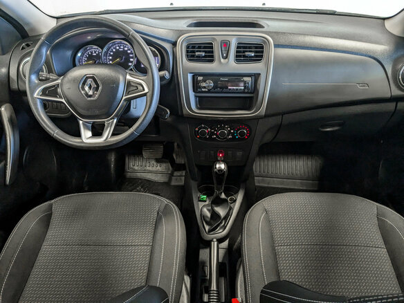 2021 Renault Logan II Рестайлинг, белый, 949500 рублей - вид 9