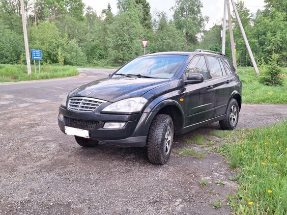 2008 SsangYong Kyron 5-speed I Рестайлинг, чёрный, 450000 рублей - вид 6
