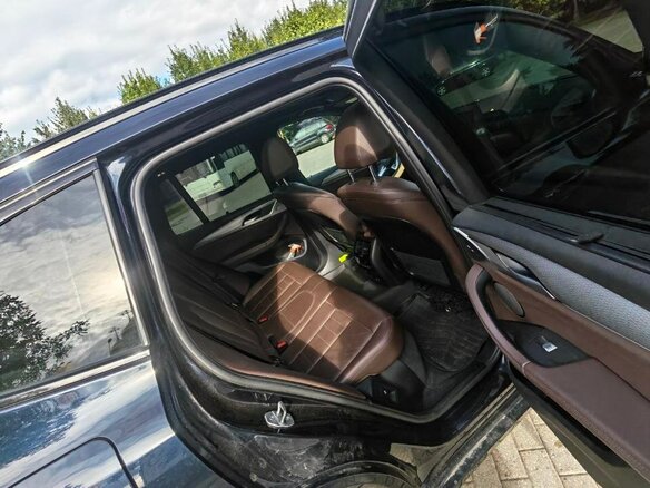 2019 BMW X3 20d xDrive III (G01), синий, 4800000 рублей - вид 11