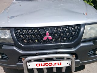 2002 Mitsubishi Pajero Sport I, серебристый, 450000 рублей, вид 2