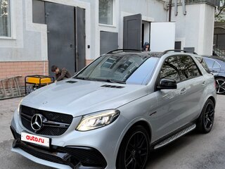 2016 Mercedes-Benz GLE AMG 63 AMG I (W166), серебристый, 3750000 рублей, вид 2