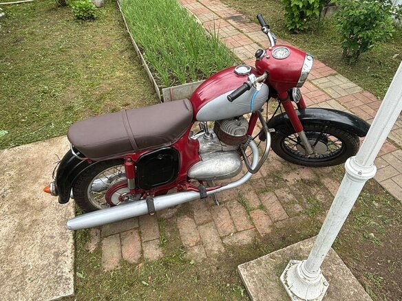 1961 Jawa 350/360, красный, 80000 рублей - вид 5