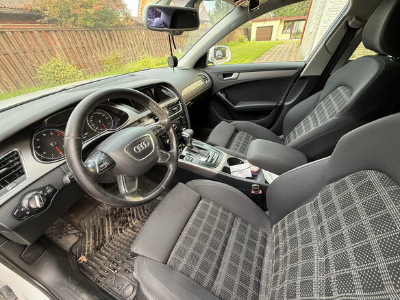 2013 Audi A4 IV (B8) Рестайлинг, белый, 1120000 рублей - вид 4