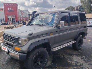 1993 Toyota Land Cruiser Prado 70 Series, серый, 1120000 рублей, вид 1
