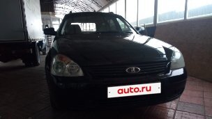 2012 Lada (ВАЗ) Priora I, чёрный, 399000 рублей, вид 2