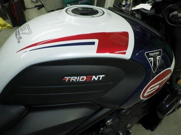 2024 Triumph Trident 660, белый, 490300 рублей - вид 10