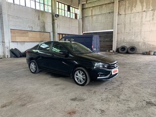 2016 Lada (ВАЗ) Vesta I, чёрный, 700000 рублей, вид 2