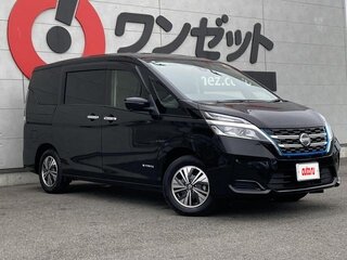 2021 Nissan Serena S-Hybrid V (C27) Рестайлинг, чёрный, 1517009 рублей, вид 3