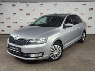 2015 Skoda Rapid I, серебристый, 799000 рублей, вид 3