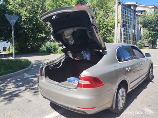2014 Skoda Superb DSG II Рестайлинг, бежевый, 850000 рублей, вид 4