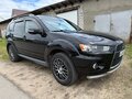 2011 Mitsubishi Outlander II Рестайлинг, чёрный, 950000 рублей - вид 3