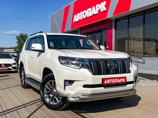 2018 Toyota Land Cruiser Prado 150 Series Рестайлинг 2, белый, 4849000 рублей, вид 1