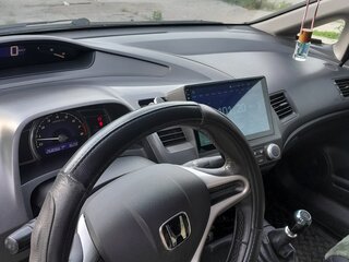 2009 Honda Civic VIII Рестайлинг, чёрный, 600000 рублей, вид 5
