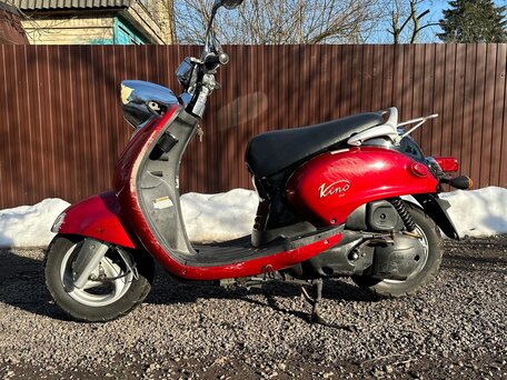 2004 Yamaha Vino 125, красный, 111000 рублей, вид 5