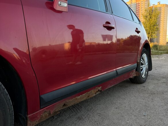 2007 Citroen C4 I, красный, 210000 рублей - вид 6