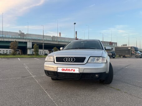 1999 Audi A6 II (C5), серебристый, 250000 рублей, вид 3