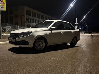 2021 Lada (ВАЗ) Granta I Рестайлинг, белый, 600000 рублей, вид 2