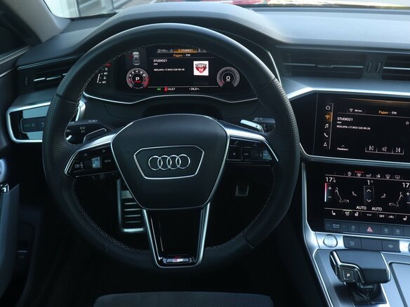 2019 Audi A7 55 TFSI II (4K), синий, 4150000 рублей - вид 12