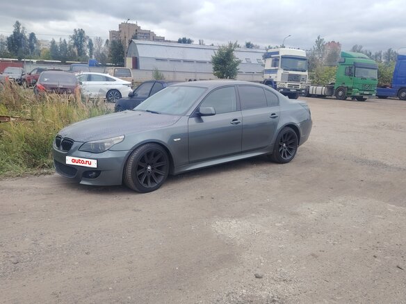 2003 BMW 5 серии 525i V (E60/E61), серый, 1450000 рублей - вид 13