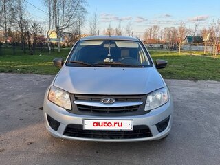 2016 Lada (ВАЗ) Granta I, серебристый, 445000 рублей, вид 1