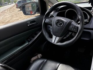 2011 Mazda CX-7 I Рестайлинг, белый, 950000 рублей, вид 4
