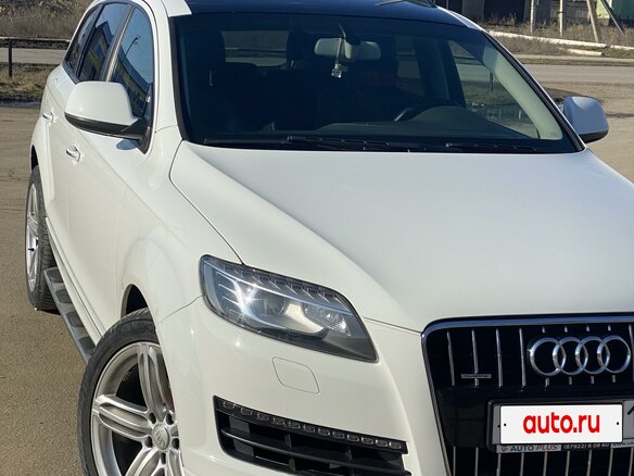 2013 Audi Q7 I (4L) Рестайлинг, белый, 2500000 рублей - вид 2