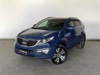 2012 Kia Sportage III, синий, 1047000 рублей, вид 1