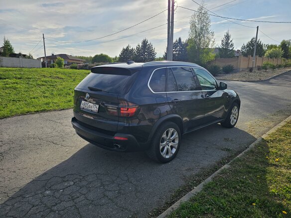 2009 BMW X5 30d II (E70), синий, 1610000 рублей - вид 16
