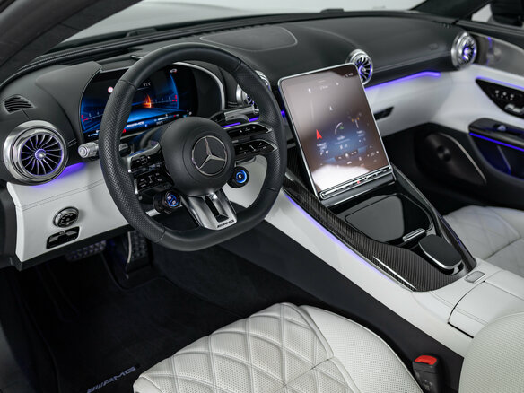 2023 Mercedes-Benz SL-Класс AMG SL 63 63 AMG IV (R232), серый, 17990000 рублей - вид 14