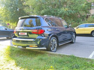 2018 Infiniti QX80 I Рестайлинг 2, синий, 5500000 рублей, вид 4
