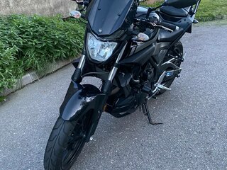 2019 Yamaha MT-03, чёрный, 395000 рублей, вид 1