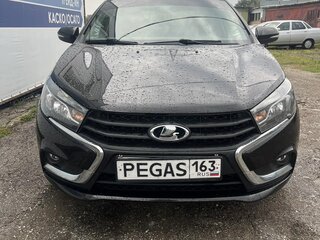 2017 Lada (ВАЗ) Vesta I, чёрный, 750000 рублей, вид 2