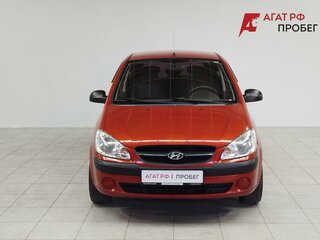 2009 Hyundai Getz I Рестайлинг, красный, 420000 рублей, вид 2