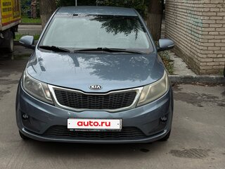 2014 Kia Rio 6-speed III, голубой, 900000 рублей, вид 2