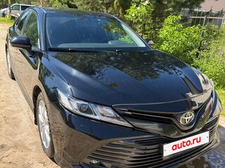 2019 Toyota Camry VIII (XV70), чёрный, 2490000 рублей, вид 3