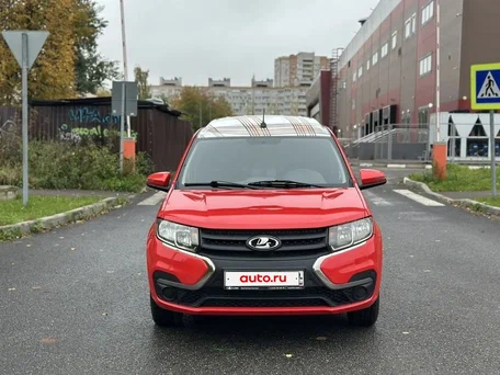 2021 Lada (ВАЗ) Largus I Рестайлинг, красный, 830000 рублей, вид 2