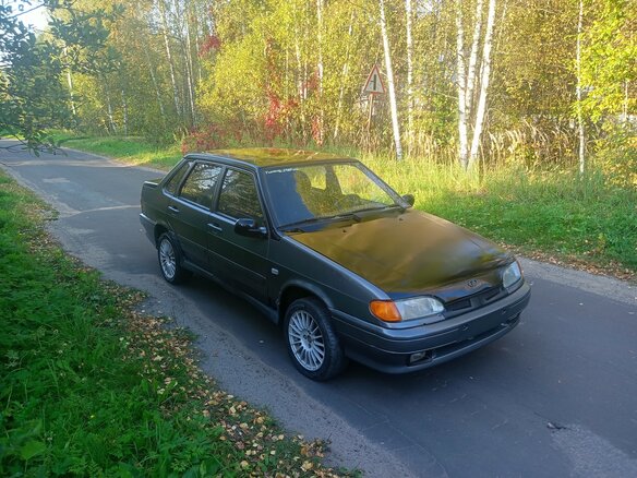 2005 Lada (ВАЗ) 2115, серебристый, 145000 рублей - вид 7