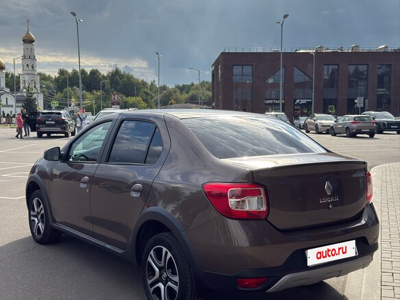 2022 Renault Logan Stepway II Рестайлинг, коричневый, 1350000 рублей - вид 7