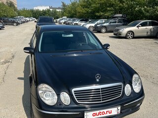 2004 Mercedes-Benz E-Класс 220 III (W211, S211), чёрный, 850000 рублей, вид 3