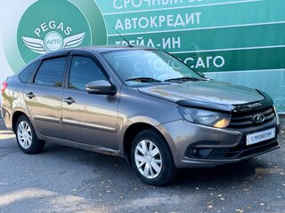 2020 Lada (ВАЗ) Granta I Рестайлинг, коричневый, 530000 рублей, вид 2
