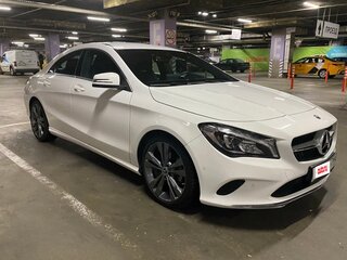 2018 Mercedes-Benz CLA 200 I (C117, X117) Рестайлинг, белый, 2600000 рублей, вид 2