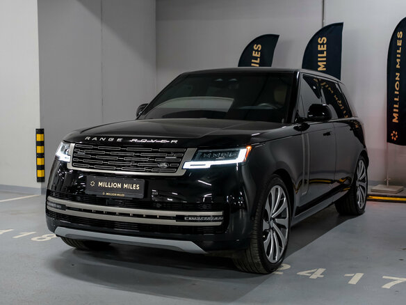2025 Land Rover Range Rover P530 MHEV Long V, чёрный - вид 2