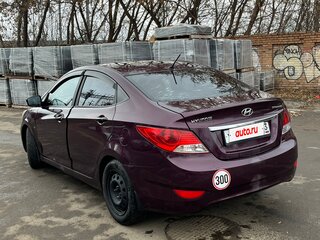 2011 Hyundai Solaris I, фиолетовый, 499999 рублей, вид 3