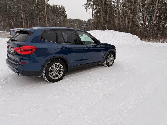 2019 BMW X3 25d xDrive III (G01), синий, 4060000 рублей - вид 2