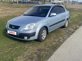 2009 Kia Rio II, серебристый, 550000 рублей, вид 1