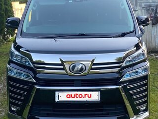 2018 Toyota Vellfire II Рестайлинг, чёрный, 4300000 рублей, вид 2