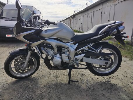 2003 Yamaha FZ6, серебристый, 385000 рублей, вид 2