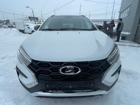 2026 Lada (ВАЗ) Vesta SW Cross I Рестайлинг (NG), белый - вид 9
